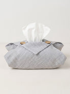 Linen Tissue Box Storage Cover by LINTICO
