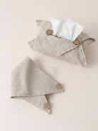 Linen Tissue Box Storage Cover by LINTICO