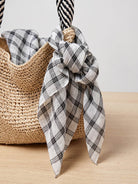 Natural Linen Soft Texture Scarf by LINTICO