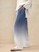 100% Linen Classic Pants LYON - BOTTOMS-Linen
