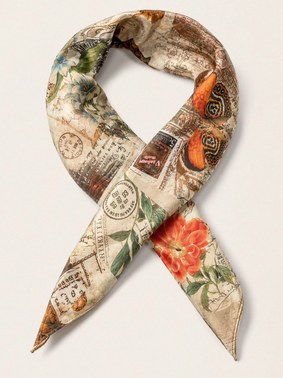 Airy Silk Cotton Everyday Scarf by LINTICO
