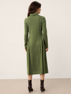 LINTICO women's wool outfit with maxi dress and midi dress