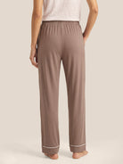Wood Rosa Long-Sleeve Bamboo Viscose Pajama Set ADELINE